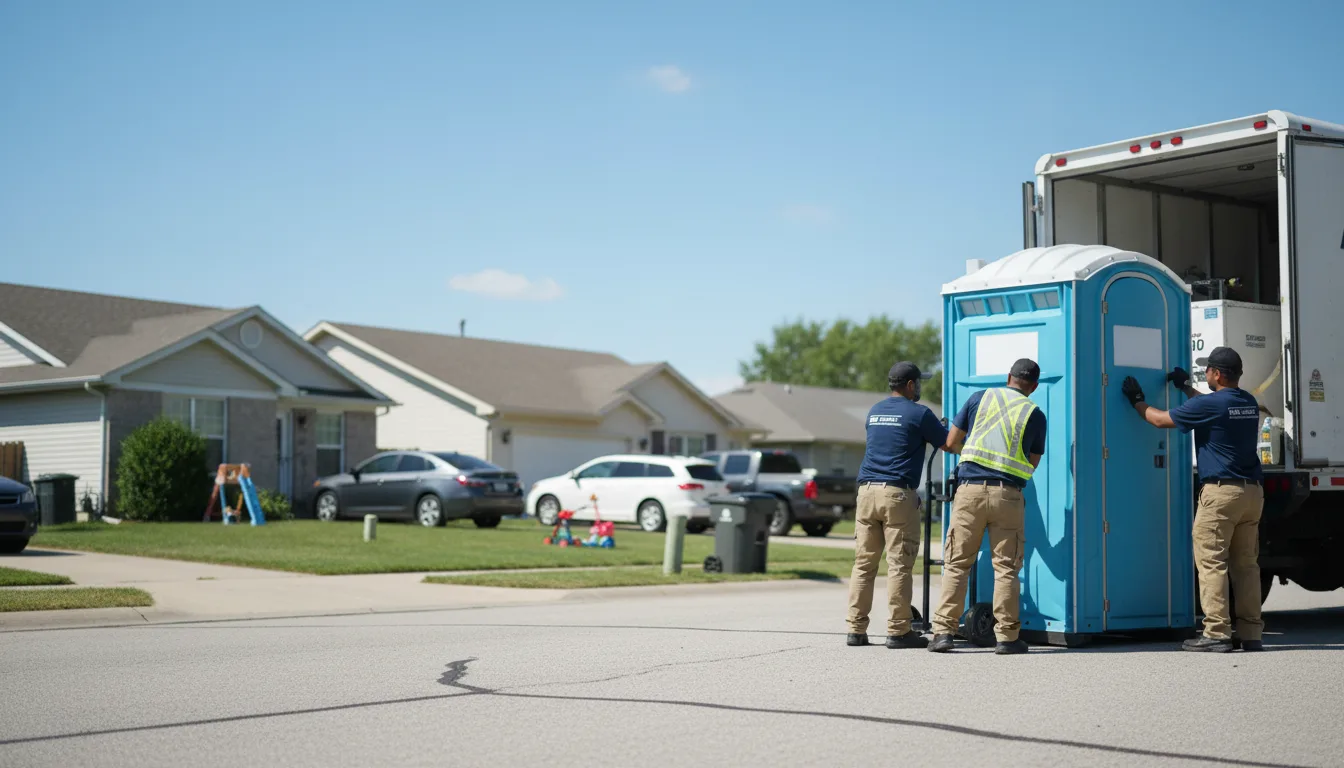 Standard Porta Potty Rentals in Mendon, IL near me